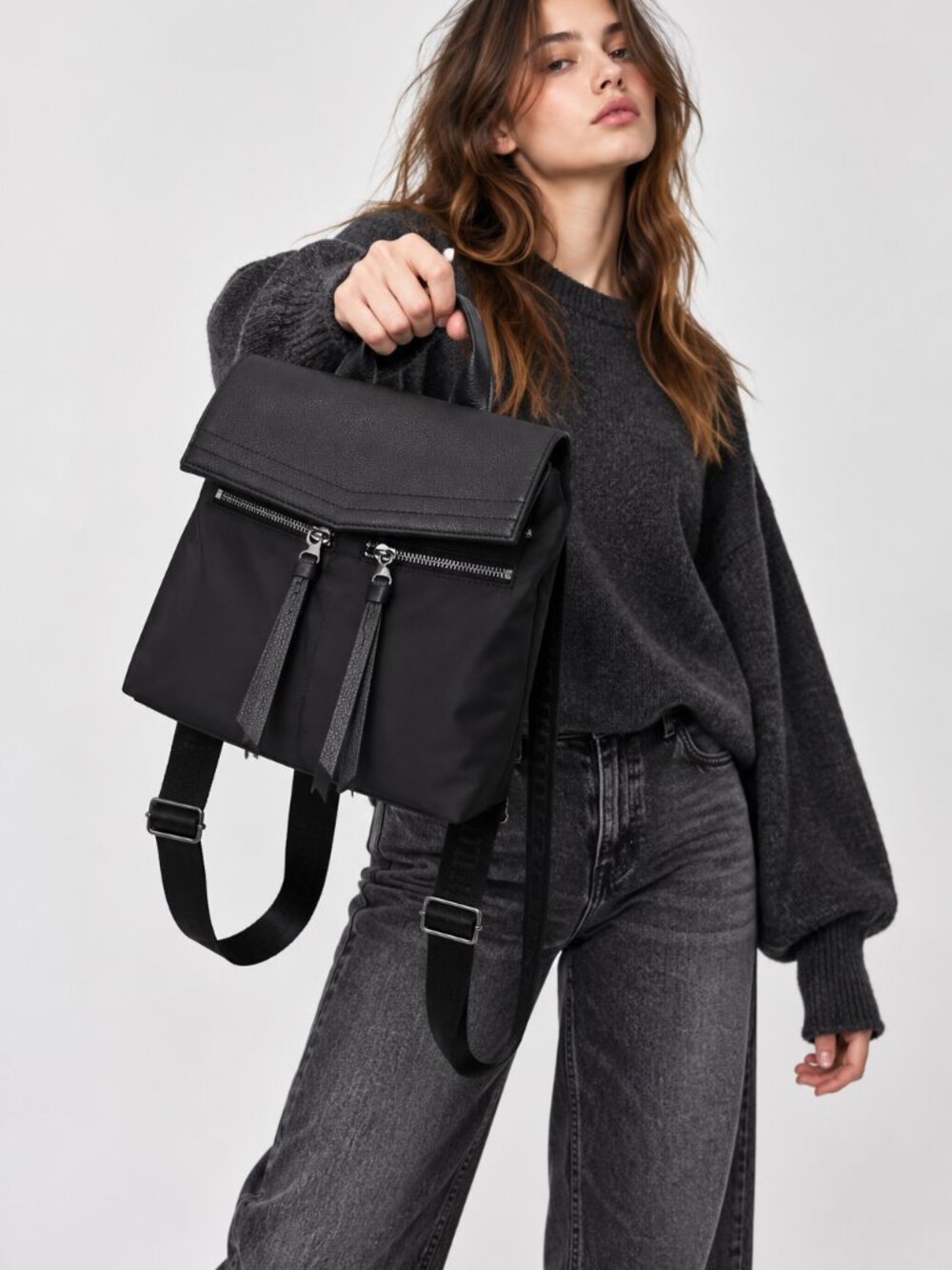 BOTKIER NEW YORK 'TRIGGER' MINI UTILITARIAN NYLON BACKPACK | FESTIVAL WEAR | NEW